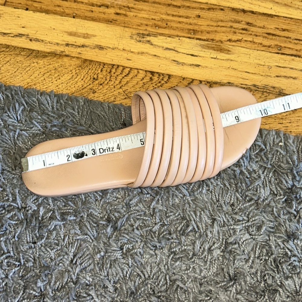 TKEES CARO Nude Tan Slide Sandals Size 8 - Picture 9 of 9